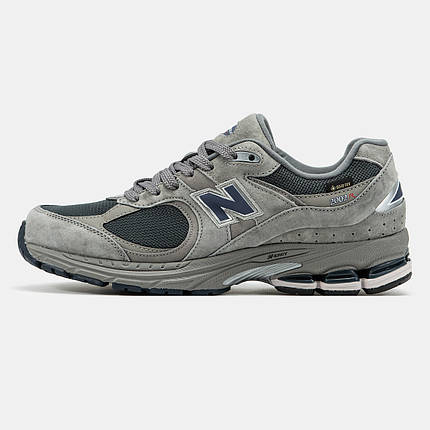 Зимові Чоловічі Кросівки New Balance 2002R Gore-Tex Grey Indigo / Нью Беланс 2002Р Гор Текс Індіго Сірі, фото 1