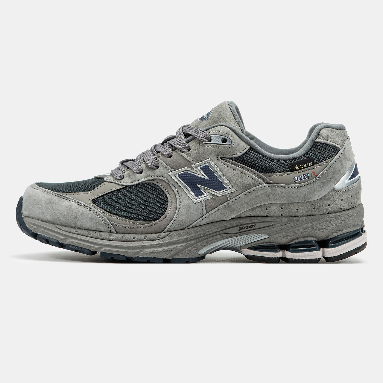 Зимові Чоловічі Кросівки New Balance 2002R Gore-Tex Grey Indigo / Нью Беланс 2002Р Гор Текс Індіго Сірі