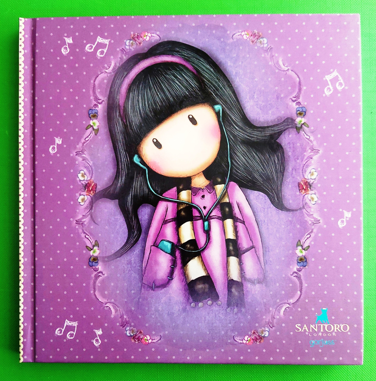 Канц Блокнот 150*150/64 # ”YES” /151555/ 7БЦ ”Santoro Little song” Уф-виб (3)