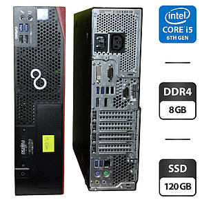 Компь'ютер Fujitsu Esprimo D757 E90 SFF/ Core i5-6500/ 8 GB RAM/ 120 GB SSD/ HD 530, фото 1