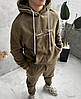 Чоловічий   утеплений спортивний костюм теплий і зручний, фото 2