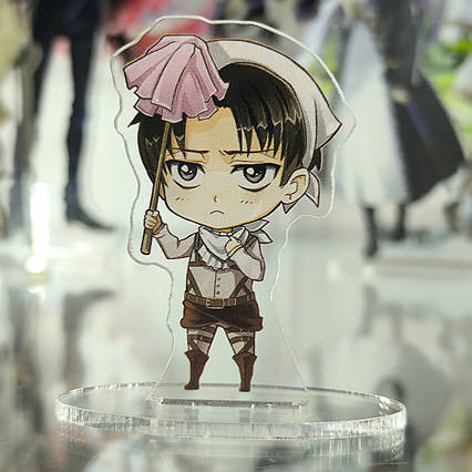 Акрилова статуетка Атака титанів Леві Аккерман (7 см) / Attack On Titan
