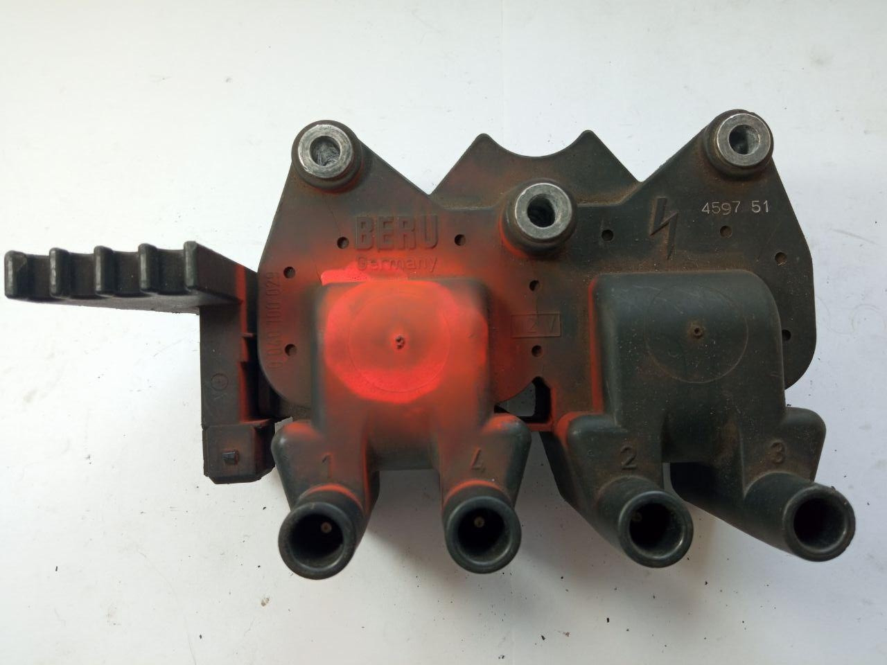 Катушка запалювання Fiat Brava Beru 4597 51 / 459751 / 0 040 100 029 / 0040100029