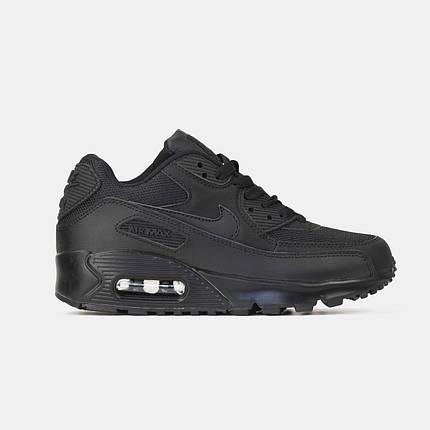 Кросівки Nike Air Max 90 Black / Найк Аїр Макс 90 Чорні, фото 1