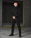 Костюм Чорний Спортивний Тактичний Флісовий ВТ4792 ТМ, фото 2