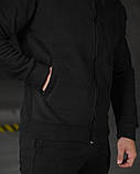 Костюм Чорний Спортивний Тактичний Флісовий ВТ4792 ТМ, фото 6