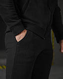 Костюм Чорний Спортивний Тактичний Флісовий ВТ4792 ТМ, фото 9