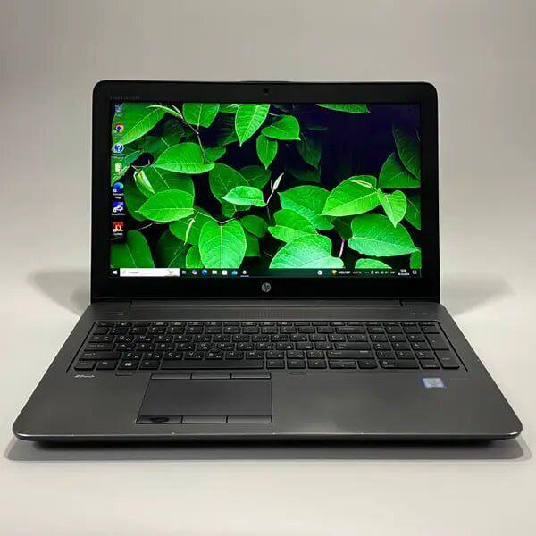 Б/в Ноутбук HP zBook 15 G3 15.6" 1920x1080| Core i7-6820HQ| 16 GB RAM| 512 GB SSD| Quadro M1200 4GB