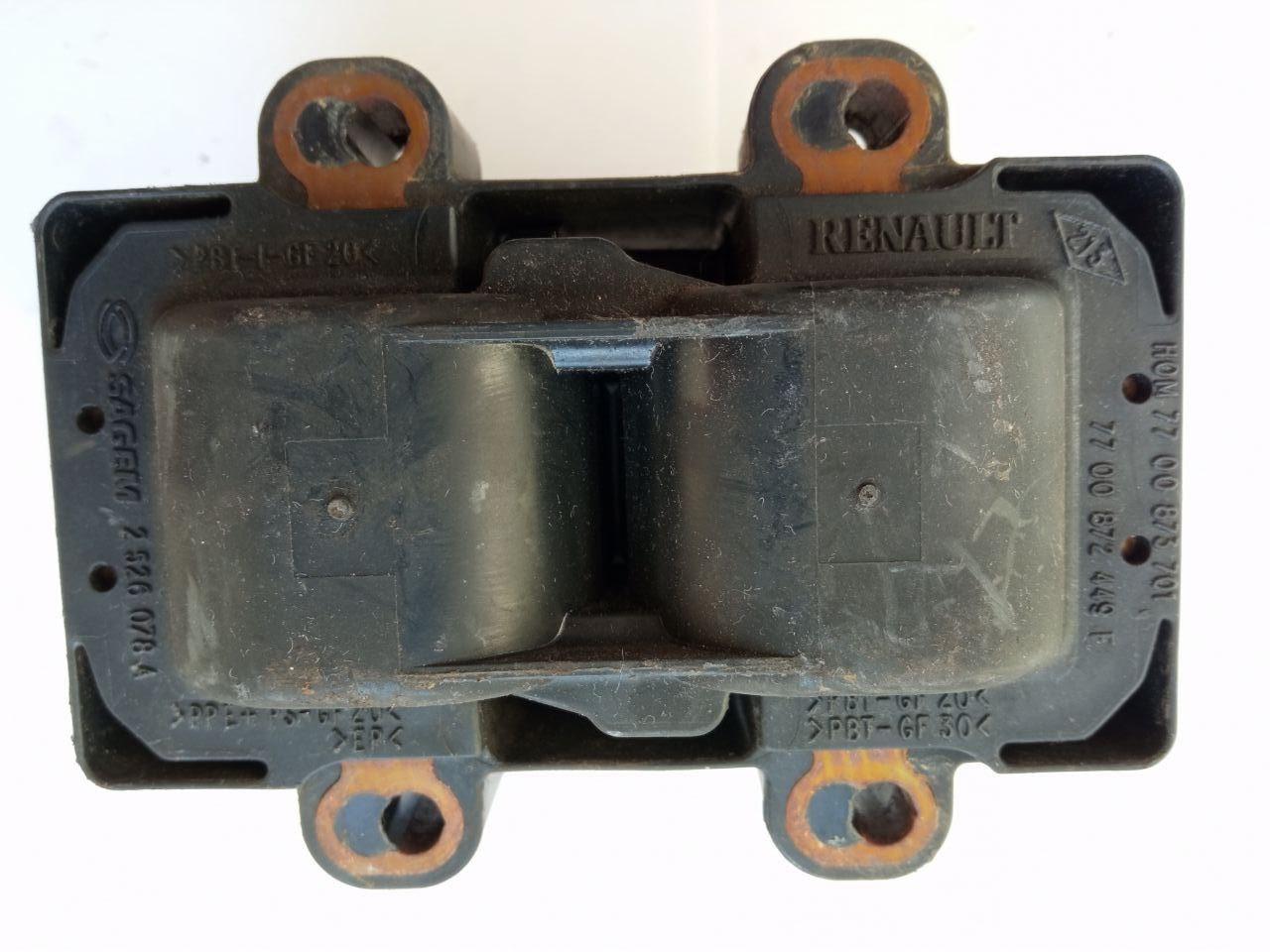 Катушка запалювання Renault Twingo Sagem 2 526 078 A / 2526078A / 7700 873 701 / 7700873701