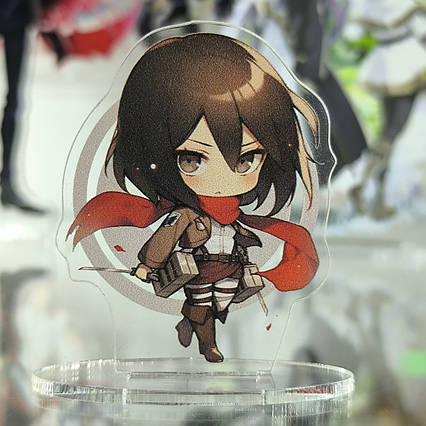 Акрилова статуетка Атака титанів Мікаса Аккерман (7 см) / Attack On Titan