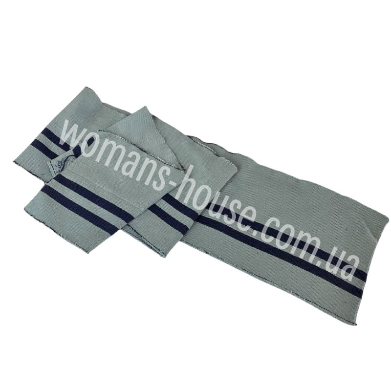 Манжетна гумка Дов'яз трикотажний поліестер Туреччина 15/120 см Фісташка, фото 1