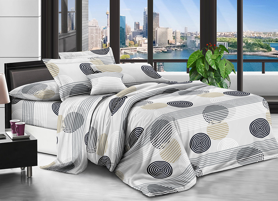 Комплект постільного бязь №пл493 Подвійний 175х220