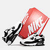 Чоловічі Кросівки Nike Air Max 90 White Black / Найк Аїр Макс 90 Білі з Чорним, фото 7
