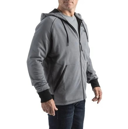 Толстовка з підігрівом MILWAUKEE, M12 HHGREY4-0(M), сіра (розмір M)