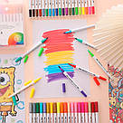 Набір двосторонніх маркерів на водній основі 60шт / Маркери для скетчинга / Маркери для малювання, фото 2