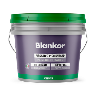 BLANKOR — білий фасадний акриловий ґрунт. Oikos