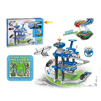 Дитячий ігровий набір "Поліцейський гараж" на 3 поверхи з 2 машинки, зі світловими та звуковими ефектами, 1