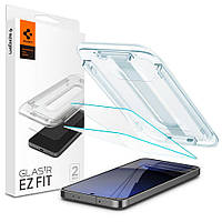Захисне скло Spigen Glas.tR EZ FIT 2-Pack до Samsung Galaxy S24 FE/A56 Clear (AGL08729)