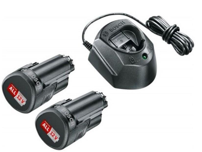 Набір акумуляторів і зарядний пристрій Bosch 12 V 1.5 Ah (1.600.A01.L3E)