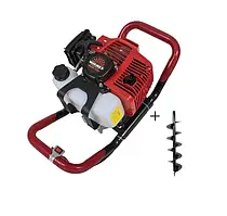 Комплект Мотобур Vitals BUM 52n + Бур 200 мм*1000 мм