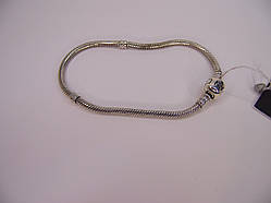 Срібний браслет Пандора, розмір 20,2 см