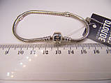 Срібний браслет Пандора, розмір 17,5 см, фото 3