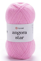 Пряжа Angora Star Yarnart-10119 рожевий