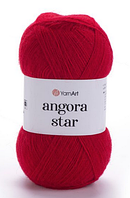 Пряжа Angora Star Yarnart-156 червоний