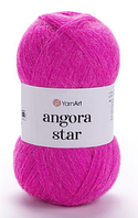 Пряжа Angora Star Yarnart-174 насичено-рожевий