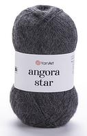Пряжа Angora Star Yarnart-179 темно-сірий