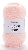 Пряжа Angora Star Yarnart-204 світлий персик