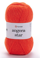 Пряжа Angora Star Yarnart-206 померанчевий