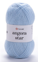 Пряжа Angora Star Yarnart-215 ніжно-блакитний