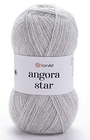 Пряжа Angora Star Yarnart-282 світло-сірий