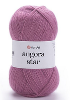 Пряжа Angora Star Yarnart-3017 пильна троянда