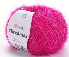Пряжа Christmas-09 малина