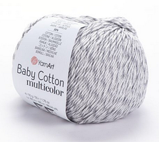 Пряжа Baby cotton Multicolor Yarnart-5202