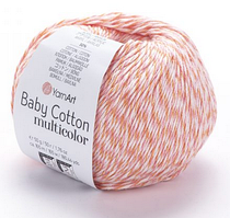 Пряжа Baby cotton Multicolor Yarnart-5205