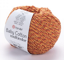 Пряжа Baby cotton Multicolor Yarnart-5208