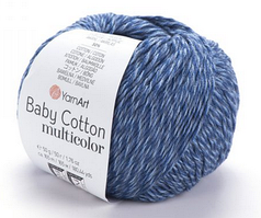 Пряжа Baby cotton Multicolor Yarnart-5210