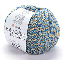 Пряжа Baby cotton Multicolor Yarnart-5211