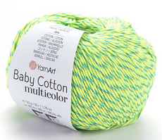 Пряжа Baby cotton Multicolor Yarnart-5213