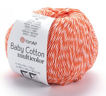 Пряжа Baby cotton Multicolor Yarnart-5216