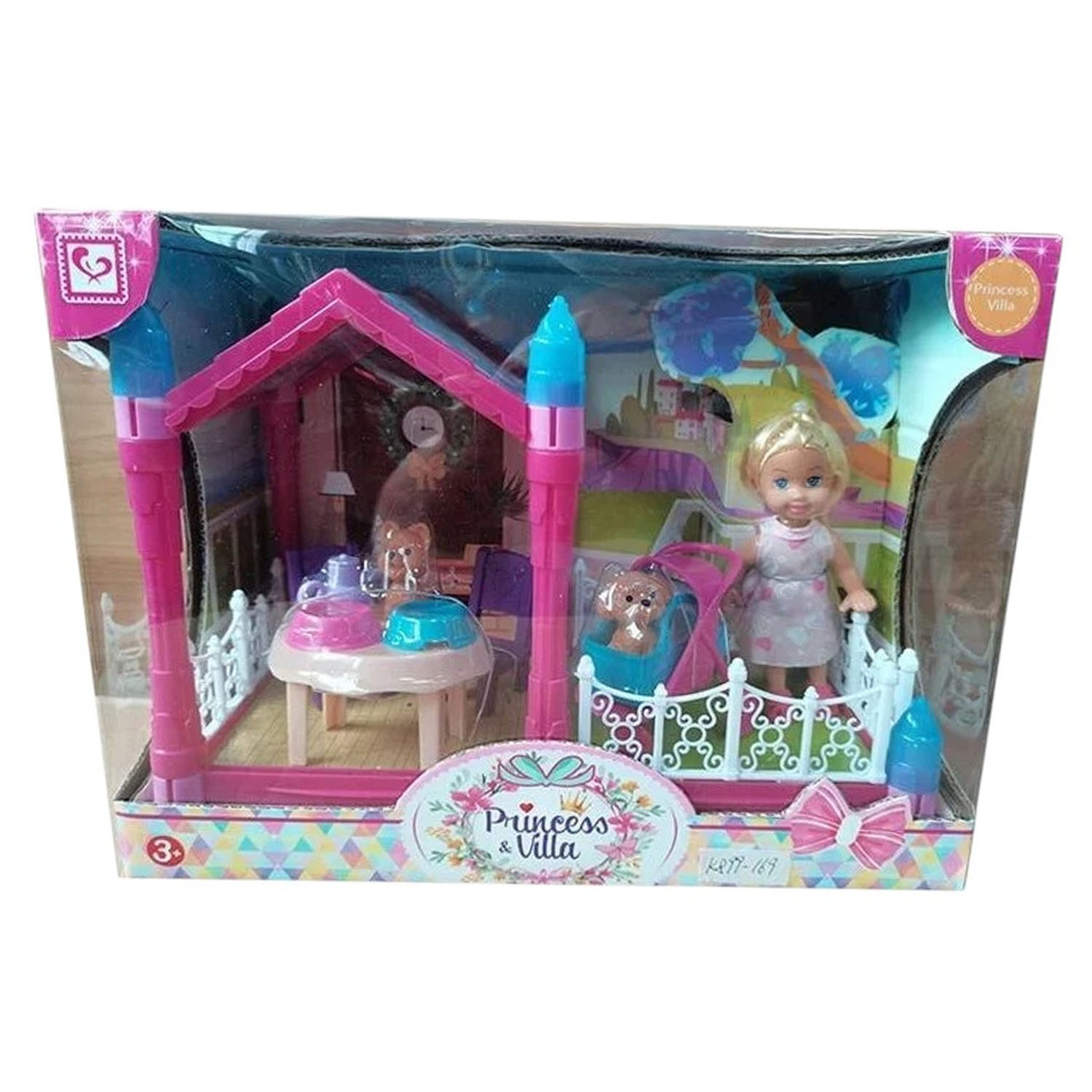 Лялька на прогулянці (вихованець, альтанка) K 899-169, фото 1