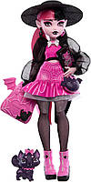 Лялька Монстр Хай Дракулаура з вихованцем Monster High Draculaura Doll with Pet Bat-Cat Count Fabulous