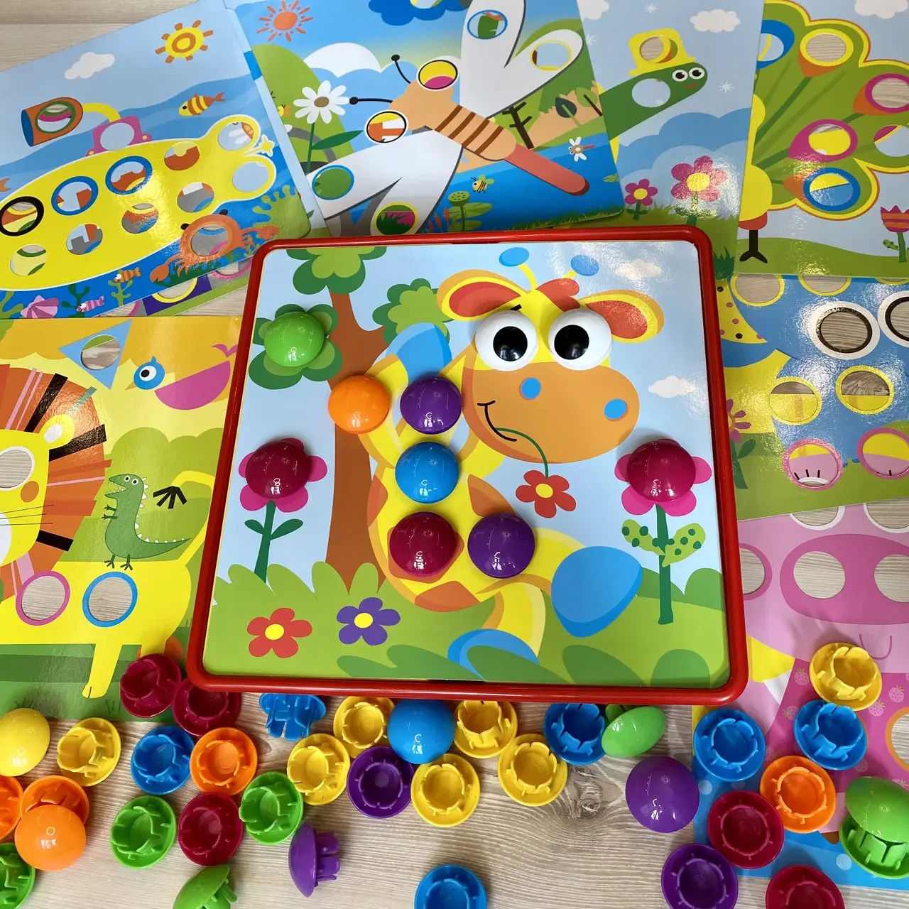 АРТ МОЗАЇКА Мозаїка SK 0005 ігрове поле 25-25см 12картинок  46фішок, фото 1