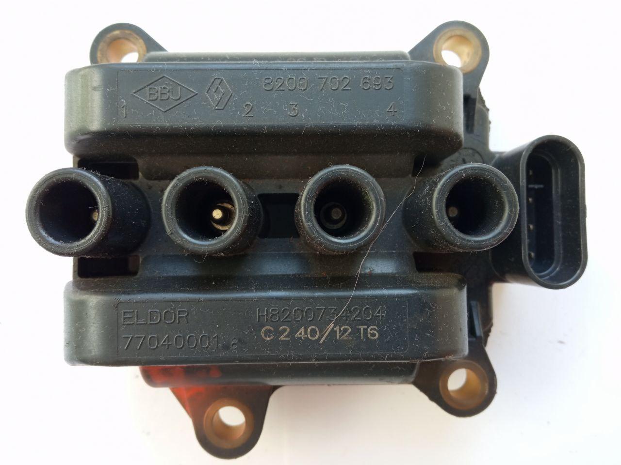 Катушка запалювання Renault Twingo ELDOR / 77040001 / 8200 702 693 / 8200702693