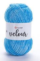 Пряжа Velour-850 бірюза