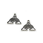 Підвіска "Веселка з зірочкою" 16*20мм Срібло PDS119, фото 2