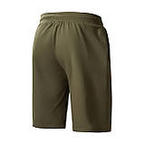 Шорти чоловічі Everyday Shorts. Cotton and Polyester. Колір Олива. L, фото 4